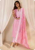 Kavya Fuchsia Printed Chanderi Suit Set with Dupatta (4)